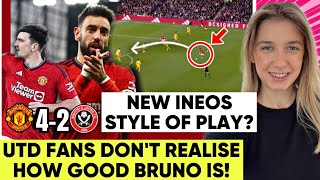 Bruno Fernandes Sensational! Ten Hag New Style Of Play Under INEOS? Man Utd 4-2 Sheffield United