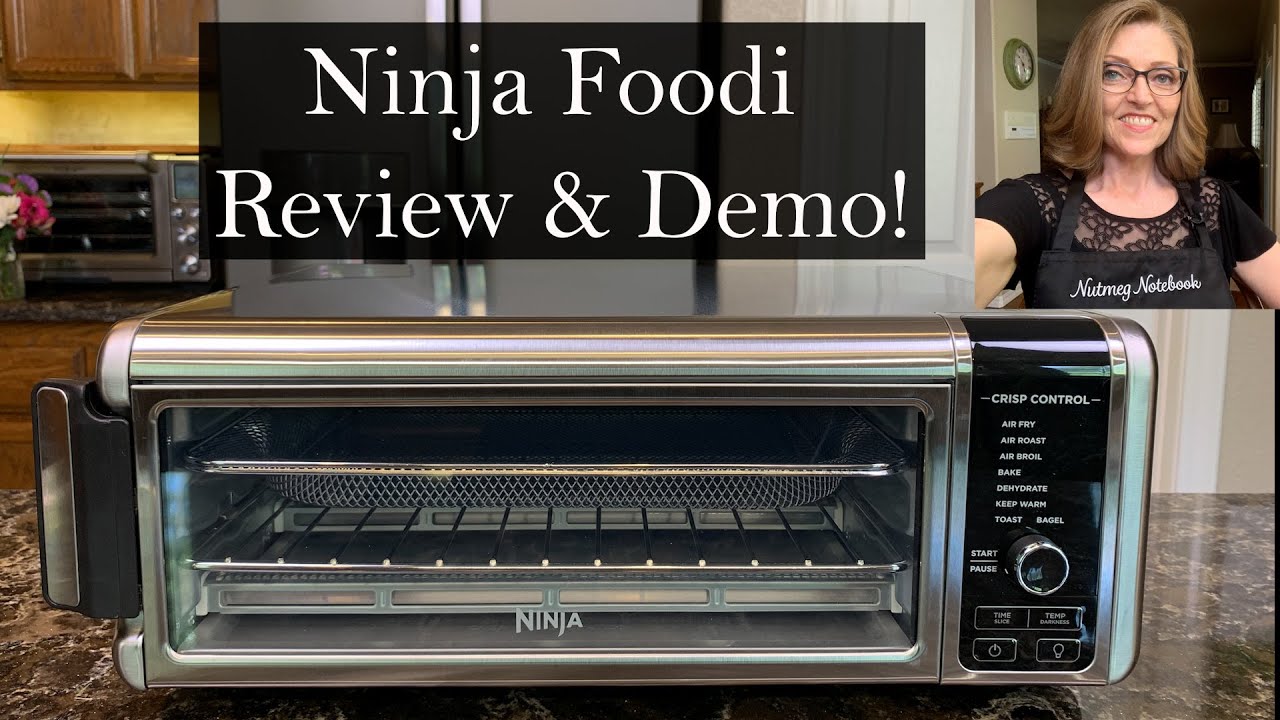 Ninja Foodi Digital Air Fry Oven Cooking Demo And Review - YouTube