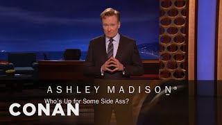 Ashley Madison's New Slogan | CONAN on TBS