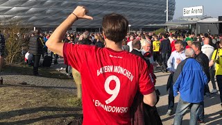 FC Bayer München - Borussia Dortmund Highlights Fan View Stadion VLog FCB-BVB