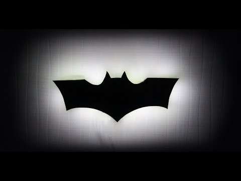 How to make a Batman Lamp | DIY!! How to make a Batman Lamp | DIY!!