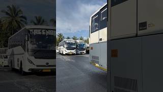 GreenBird’s Volvo 9600 Duo \u0026 MG Glider BharatBenz 1624 | AC Seater | Filmed at Gottigere,BLR #shorts