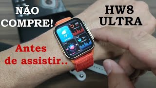 OPINIÃO SINCERA! Smartwatch HW8 ULTRA | UNBOXING, REVIEW e PRIMEIRAS IMPRESSÕES.