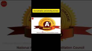 Annamalai university review✨🎓|watch full video link in the description