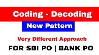 Coding Decoding New Pattern Reasoning Tricks For SBI PO | BANK PO