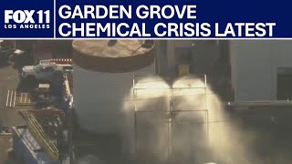Garden Grove chemical crisis enters Day 4: 'All-out mission' to stop explosion