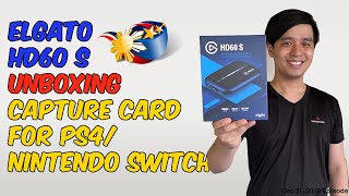 Elgato HD60 S Unboxing Capture Card for Nintendo Switch PS4