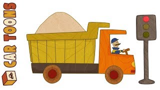 Car Toons: cartoon for kids. Learn traffic lights.