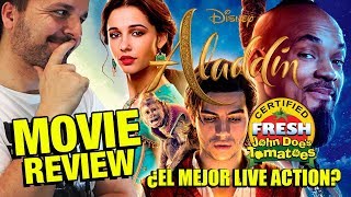 John Doe Videos 9tube Tv - aladdin el mejor live action critica review opinion guy