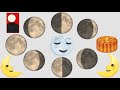 Mixed Emoji 95 - Moon 🌒🌓🌔🌕🌖🌗🌘🌝🌛🌜🎴🥮