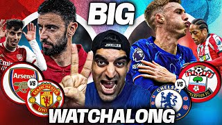 MEGA EPL Watch Party🔥Chelsea 5-1 Southampton, Arsenal 2-0 Man Utd!