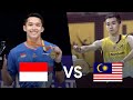 Chong Wei Feng (MAS) vs Jonatan Christie (INA) | Badminton