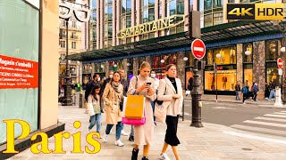 Paris , France 🇫🇷 - City Center - 2021 4K - HDR Walking Tour | Paris 4K | A Walk in Paris