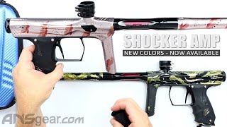 Shocker Amp Electronic Paintball Gun - New Colors