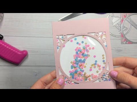 How To Make A Shaker Card 6 Different Ways Tutorial Youtube