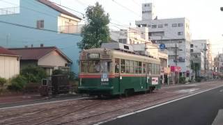 広島電鉄1900形1901号『東山』(元京都市電) 宇品二丁目折り返し