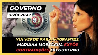 Por que Mariana Mortágua acusou o Governo português de hipocrisia em relação à imigração?