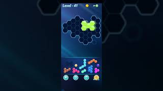 Block! Hexa Puzzle~Lunatic block 9 to 10 levels -level#41