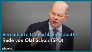 Rede von Bundeskanzler Olaf Scholz zur Situation in Deutschland am 11.02.25