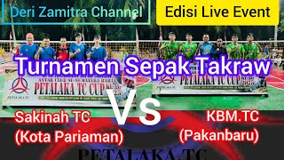 Sakinah.TC (Kota Pariaman) Vs KBM (Pakanbaru)//Sepak Takraw Nasional Indonesia//Sepak Takraw.