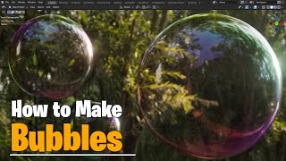 Blender - How to Make Bubbles in Eevee