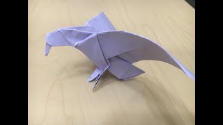 Easy Origami Eagle