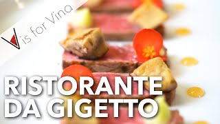 Fine Dining in Prosecco, Italy at Ristorante da Gigetto - V is for Vino Wine Show (episode clip)