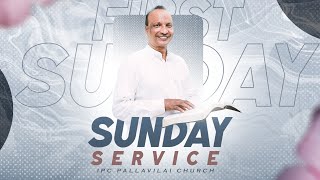 🔴🅻🅸🆅🅴 | SUNDAY SERVICE - 1 | 23/02/2025 | Ps. JOY | IPC PALLAVILAI