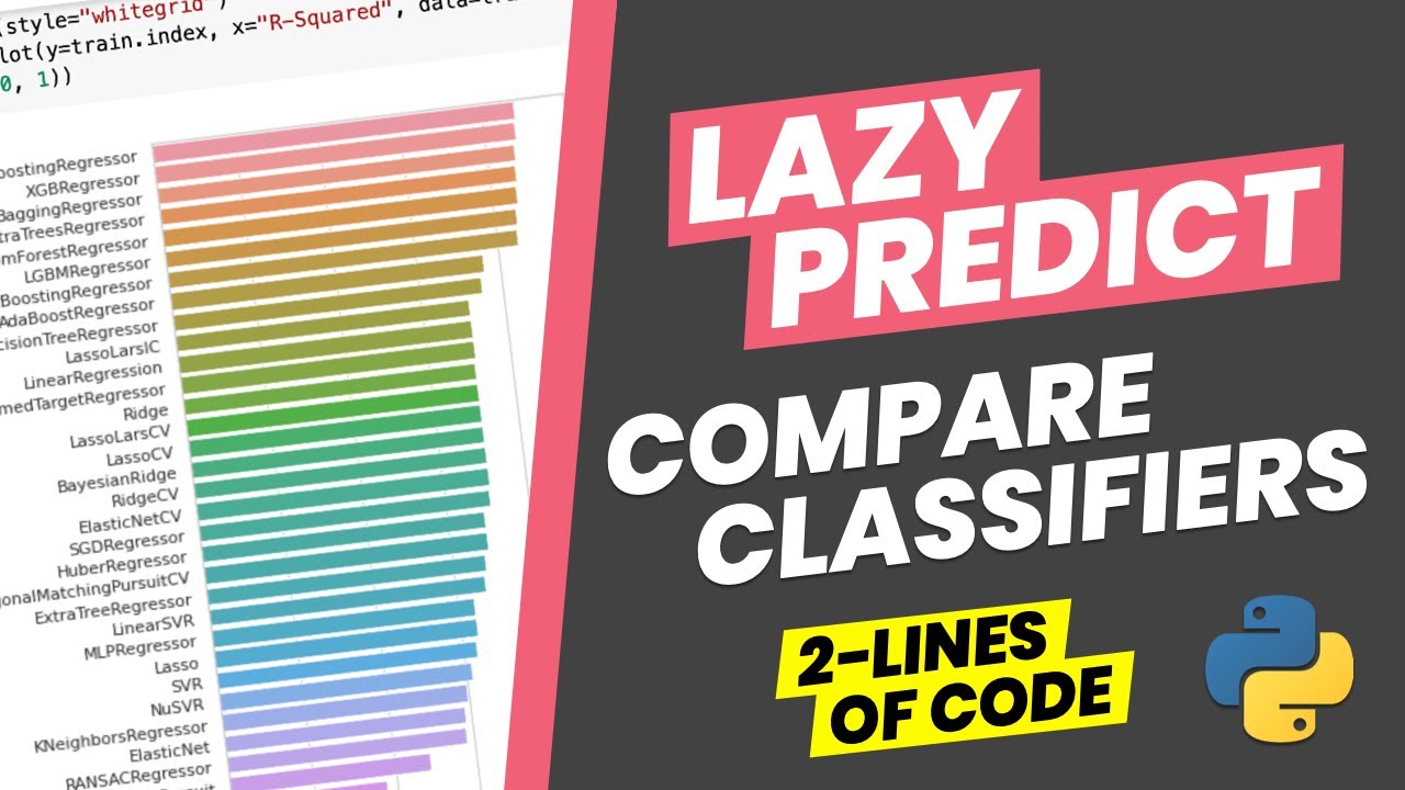 How To Compare Machine Learning Classifiers In 2 Lines Of Code How To Compare Machine Learning Classifiers In 2 Lines Of Code