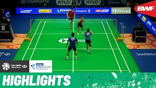 High-octane badminton as Feng/Huang and Kusharjanto/Kusumawati battle it out for the title