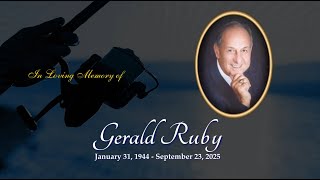 Jerry Ruby Memorial Slideshow