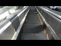 幕張メッセ側、歩道橋エスカレーター 下り 三菱 makuharimesse escalator mitsubishi