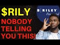 RILY Stock (B Riley Financial stock analysis) RILY STOCK PREDICTION RILY STOCK analysis RILY stock