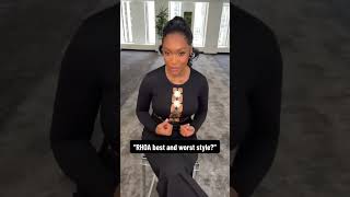 #MarloHampton answers our important style questions!! 👗👠 #shorts | Page Six Celebrity News