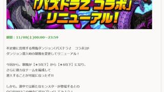 【パズドラ速報】　パズドラ　全世界４０００万ダウンロード　イベント　ゴッドフェス　など　詳細！　新エジプト神　出るか？