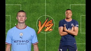 MBAPPE PSG vs HAALAND MAN CUTY - Which One is the Best Football Player?