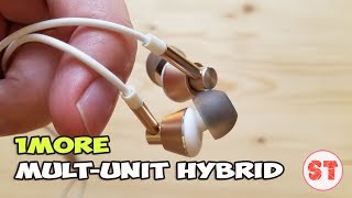 1MORE Hybrid Dual Drivers - ну очень интимный звук. Полный обзор