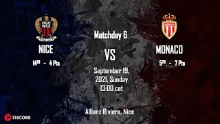Nice vs Monaco   MATCHDAY 6   Ligue 1