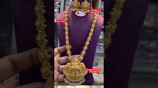 gold look பார்க்க தங்கம் போல் இருக்கும் mattefinish lakshmi pendant with adstone #trending #ஷார்ட்ஸ்