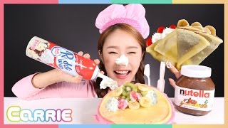 빙글빙글 크레페 장난감 으로 캐리의 과일 크레페 만들기 놀이 CarrieAndToys