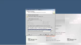 installing sql server 2005 enterprise edition