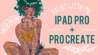 iPad Pro + Pro Create Speed Paint | 