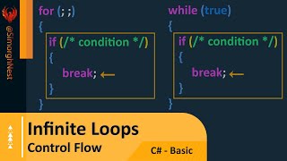 C# Tutorial - Basic - 083 - Infinite Loops