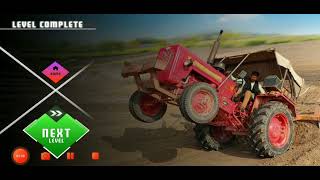 tractor driving simulator farming game 3d, village tractor driving,