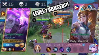 TOP SUPREME MOSKOV! HOW TO DESTROY MIYA IN GOLD LANE! MLBB