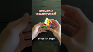 POV of a Rubik’s Cube Solver!