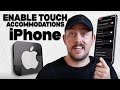 How to Enable Touch Accommodations on iPhone (Accessibility Touch Settings Tutorial)
