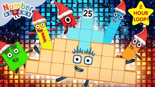 How Many Sleeps 'til Christmas | 2 HOUR LOOP | Learn to Count with this catchy maths song for kids!