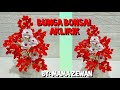 Tutorial cara merangkai bunga bonsai Akrilik