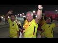 ecuador supporters celebrate after beating hosts qatar afp